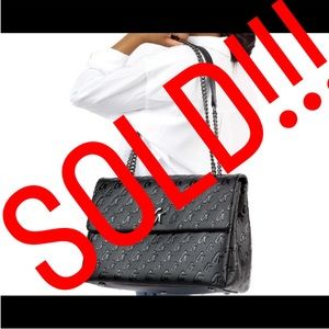 *SOLD!!* Large Glamaholic Flap Bag Purse
